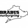 Вінілова наклейка на автомобіль - Brabus Nurburgring Mercedes | Брабус Мерседес Нюрбургрінг