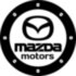Вінілова наклейка на автомобіль - Лючок Mazda motors