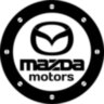 Вінілова наклейка на автомобіль - Лючок Mazda motors