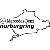 Вінілова наклейка на автомобіль - Mercedes-Benz Nurburgring | Мерседес-Бенц Нюрбургрінг v2