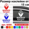 Вінілова наклейка на автомобіль - Renault Kangoo Вінілова наклейка на автомобіль - Renault Kangoo