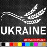 Вінілова наклейка на автомобіль - Колосок Україна Вінілова наклейка на автомобіль - Колосок Україна