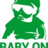 Виниловая наклейка на автомобиль - Baby on Board v15 Виниловая наклейка на автомобиль - Baby on Board v15