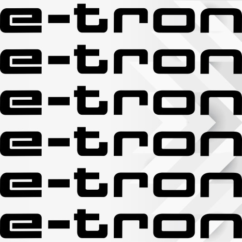 Наклейки на супорти та диски - Audi e-tron (6 шт.)