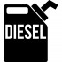 Вінілова наклейка на автомобіль - Diesel