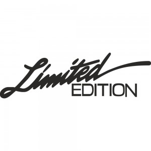 Вінілова наклейка на автомобіль - Limited Edition