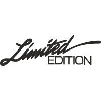 Виниловая наклейка на автомобиль - Limited Edition