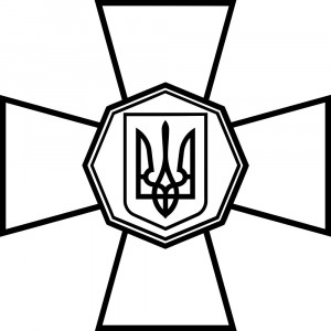 Вінілова наклейка на автомобіль - Національна гвардія України