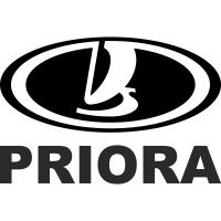 Вінілова наклейка на автомобіль - Lada Priora