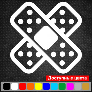 Вінілова наклейка на автомобіль - Пластир JDM