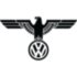 Вінілова наклейка на автомобіль - Орел Volkswagen