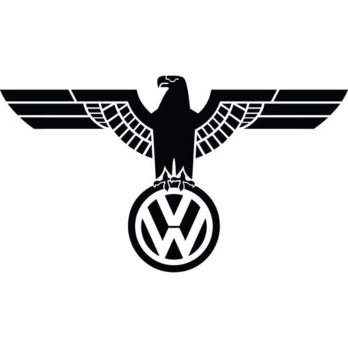 Виниловая наклейка на автомобиль - Орёл Volkswagen