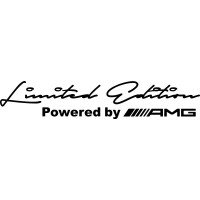 Наклейка на автомобіль - Limited Edition Powered by AMG