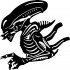 Виниловая наклейка на автомобиль - Alien | Чужой v3