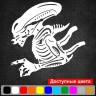Вінілова наклейка на автомобіль - Alien | Чужий v3 Вінілова наклейка на автомобіль - Alien | Чужий v3