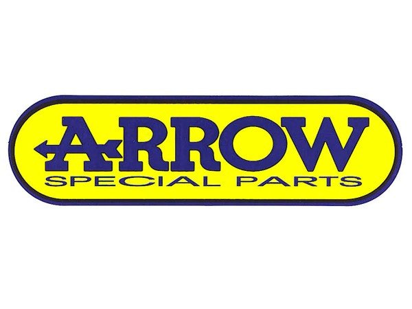 Виниловая наклейка на мотоцикл - Arrow special parts Виниловая наклейка на мотоцикл - Arrow special parts