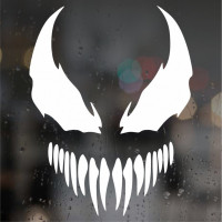 Виниловая наклейка на авто - Venom 