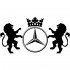 Вінілова наклейка на автомобіль - Леви Mercedes-Benz