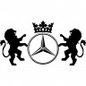 Вінілова наклейка на автомобіль - Леви Mercedes-Benz