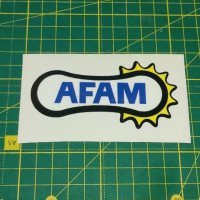 Виниловая наклейка на мотоцикл - Afam