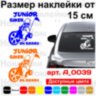 Вінілова наклейка на автомобіль - Junior Biker on Board Вінілова наклейка на автомобіль - Junior Biker on Board