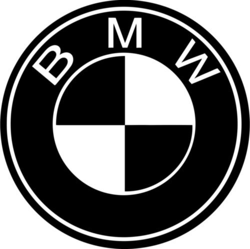 Вінілова наклейка на автомобіль - Логотип BMW