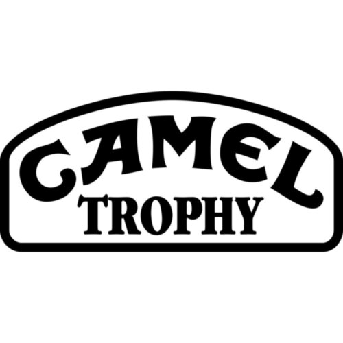 Вінілова наклейка на автомобіль - Camel Trophy
