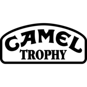 Вінілова наклейка на автомобіль - Camel Trophy