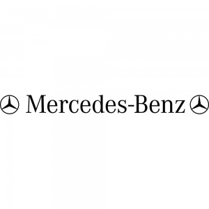Вінілова наклейка на автомобіль - Mercedes-Benz
