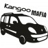 Вінілова наклейка на автомобіль - Kangoo Mafia Вінілова наклейка на автомобіль - Kangoo Mafia