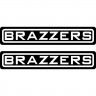 Набір вінілових наклейок на автомобіль - Brazzers (2шт)