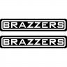 Набір вінілових наклейок на автомобіль - Brazzers (2шт) Набір вінілових наклейок на автомобіль - Brazzers (2шт)