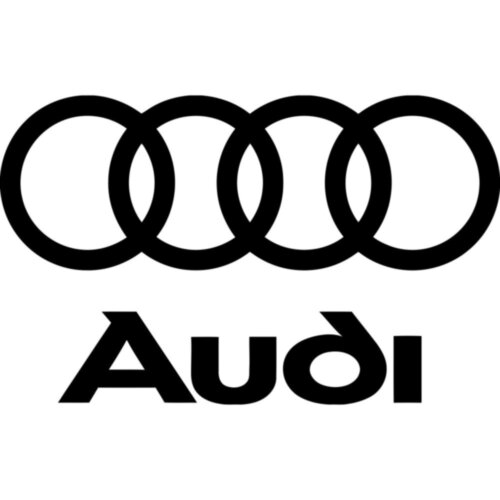 Вінілова наклейка на автомобіль - Логотип AUDI