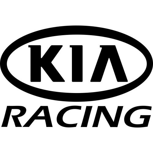 Вінілова наклейка на автомобіль - KIA Racing