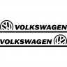 Набор виниловых наклеек на автомобиль - Volkswagen v2 (2шт) Набор виниловых наклеек на автомобиль - Volkswagen v2 (2шт)