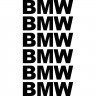 Комплект наклеек на суппорта - BMW (6 шт.)