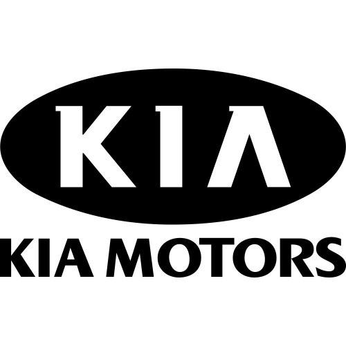 Виниловая наклейка на автомобиль - KIA Motors Логотип v2