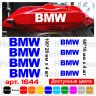 Комплект наклеек на суппорта - BMW (8 шт.) v2