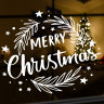 Вінілова наклейка на Новий Рік - Merry Christmas /Різдво v2 Вінілова наклейка на Новий Рік - Merry Christmas /Різдво v2