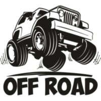 Вінілова наклейка на автомобіль - Off Road