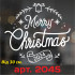 Вінілова наклейка на Новий Рік - Merry Christmas /Різдво v3 Вінілова наклейка на Новий Рік - Merry Christmas /Різдво v3