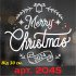 Вінілова наклейка на Новий Рік - Merry Christmas /Різдво v3 Вінілова наклейка на Новий Рік - Merry Christmas /Різдво v3