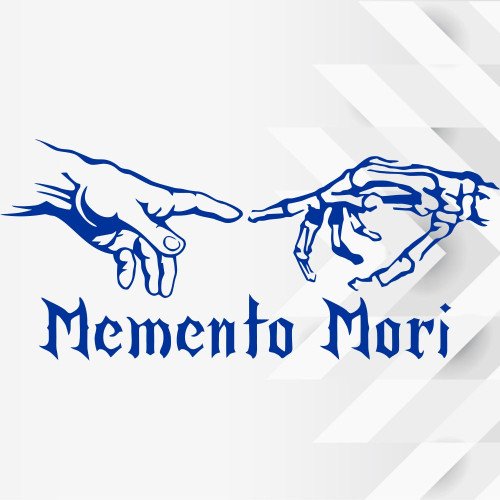 Виниловая наклейка на автомобиль - Memento mori (помни о смерти) v4