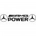 Вінілова наклейка на автомобіль - AMG Power