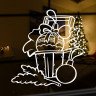 Виниловая наклейка на Новый Год / Рождество - Ёлочные игрушки