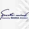 Виниловая наклейка на автомобиль - Sports mind produced by Skoda Motorsport Виниловая наклейка на автомобиль - Sports mind produced by Skoda Motorsport