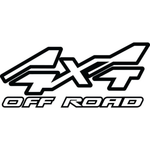 Вінілова наклейка на автомобіль - 4x4 Off Road v2