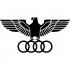 Вінілова наклейка на автомобіль - Орел Audi