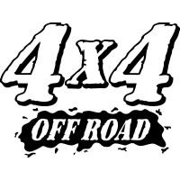Вінілова наклейка на автомобіль - 4x4 Off Road v3