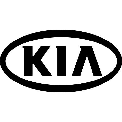 Вінілова наклейка на автомобіль - Логотип KIA